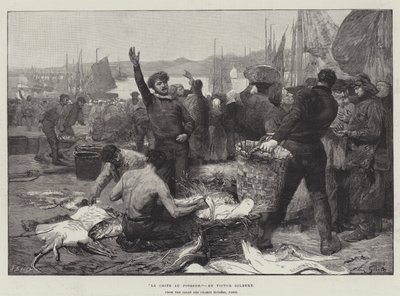The Fish Market by Victor Gabriel Gilbert